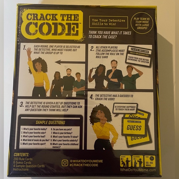 CRACK THE CODE - game - Picture 3 of 5